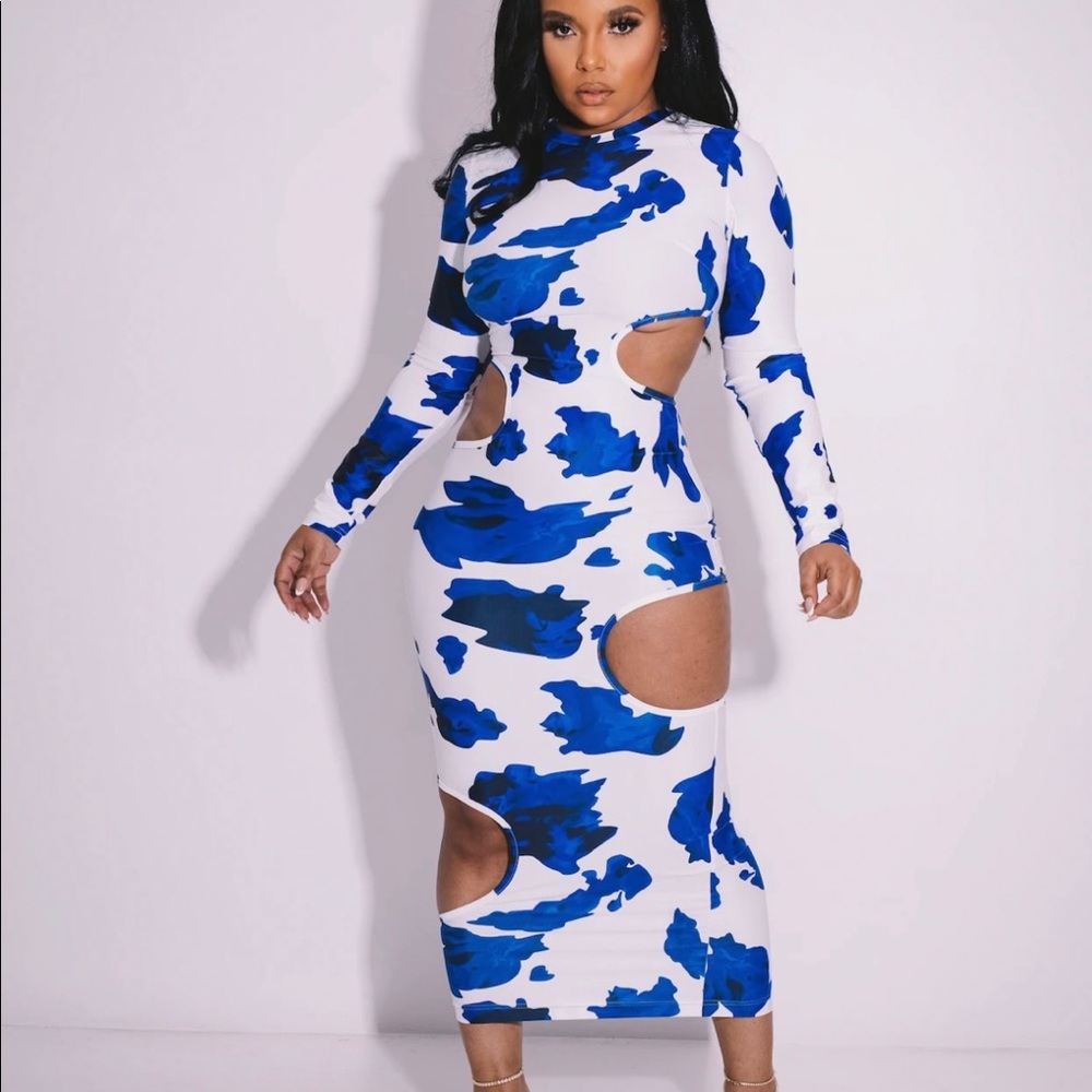 Nichole Lynel Blank Space Dress